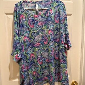 Vibrant Paisley Women's Blouse